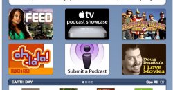 iTunes front page